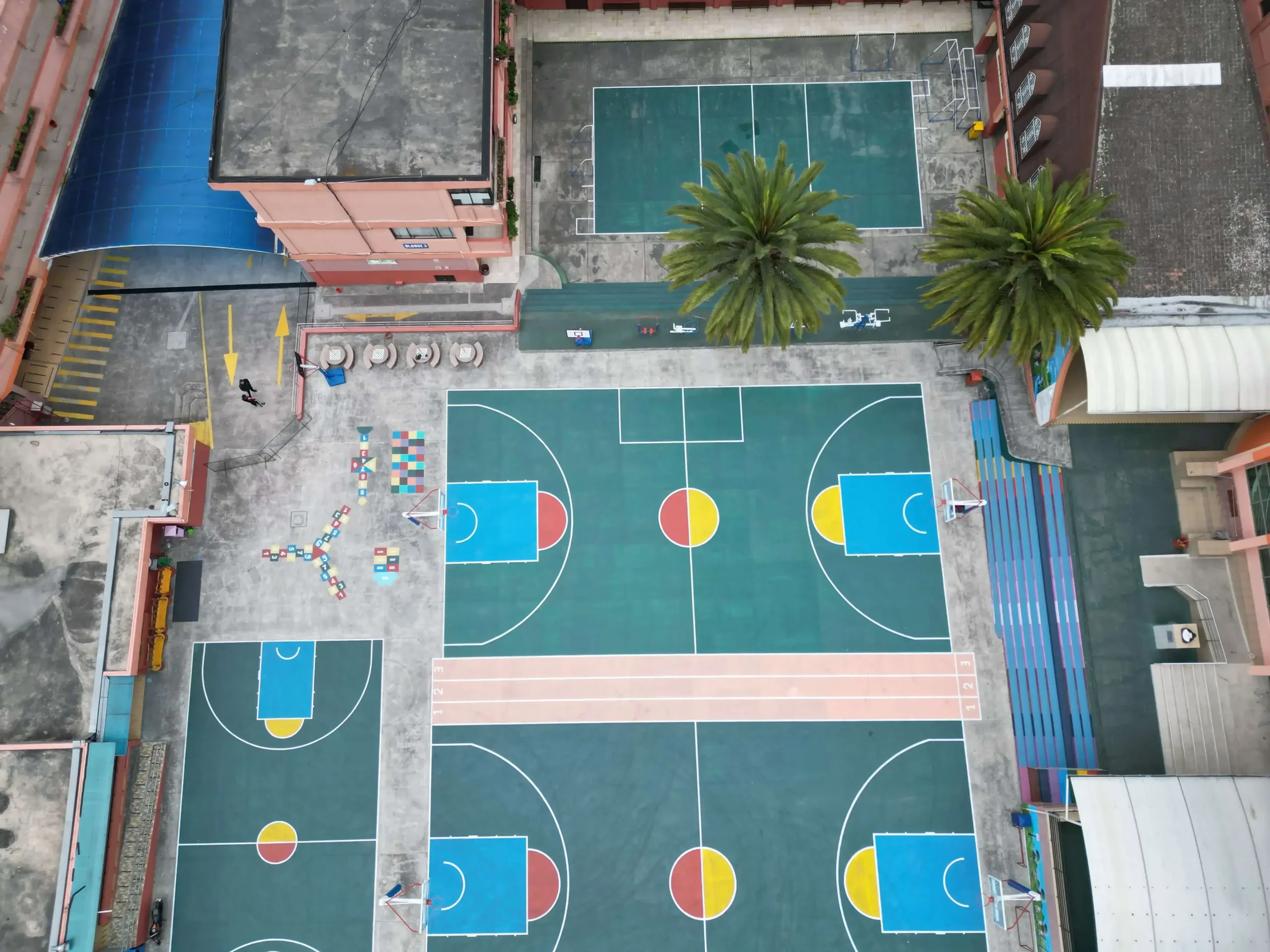Canchas deportivas de la institución